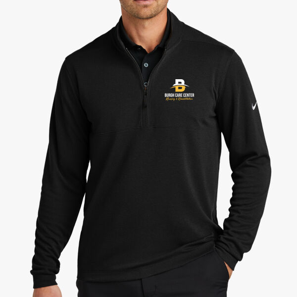 nike textured 1/2 zip cover up Thumbnail