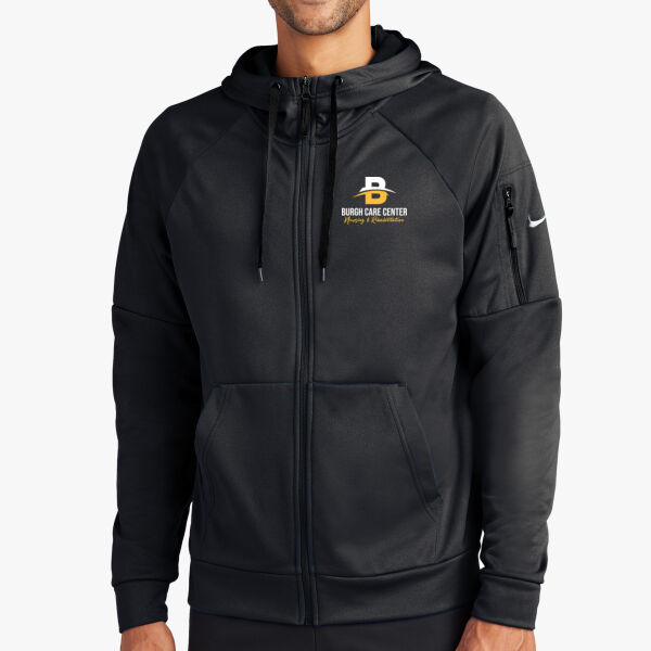 Nike Therma FIT Pocket Full Zip Fleece Hoodie Thumbnail